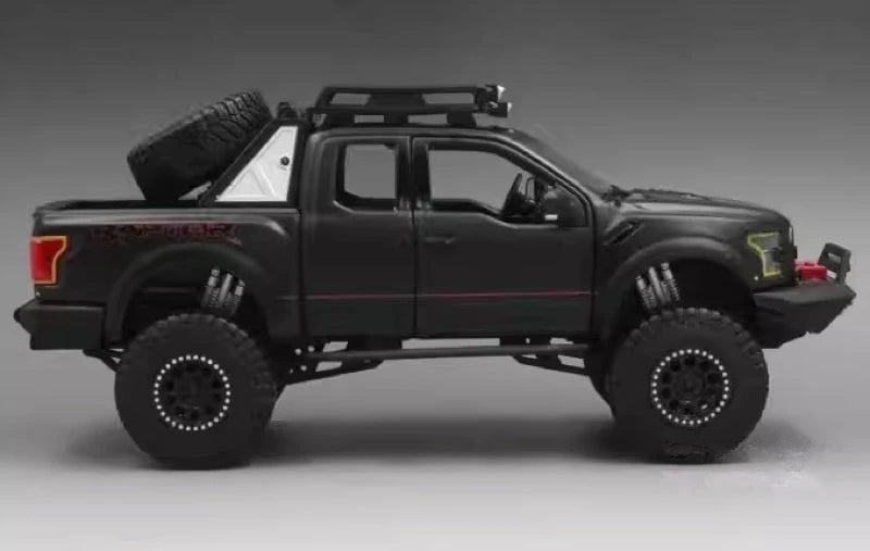 [Maisto] 1:24 Ford 2020 F-150 Raptor Off-Road Black Model Car Die-Cast