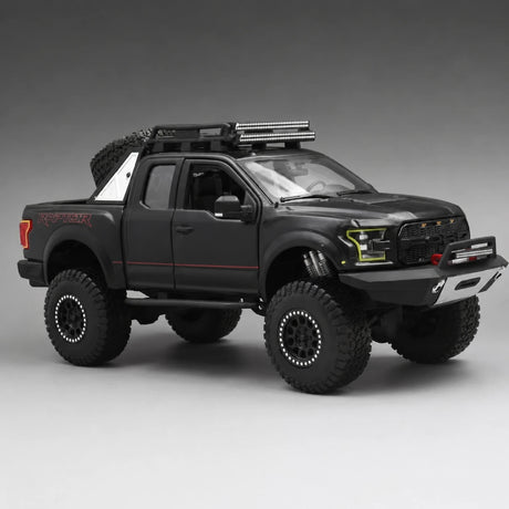 [Maisto] 1:24 Ford 2020 F-150 Raptor Off-Road Black Model Car Die-Cast