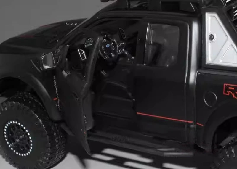 [Maisto] 1:24 Ford 2020 F-150 Raptor Off-Road Black Model Car Die-Cast