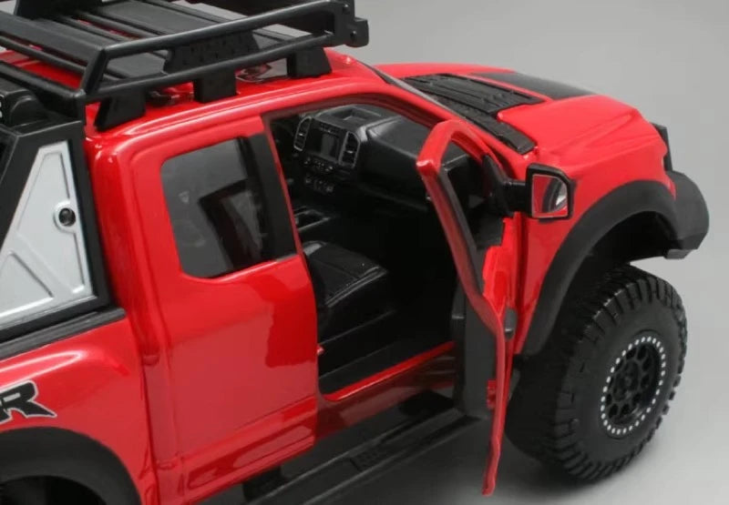 [Maisto] 1:24 Ford 2020 F-150 Raptor Off-Road Red Model Car Die-Cast