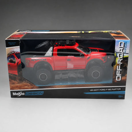 [Maisto] 1:24 Ford 2020 F-150 Raptor Off-Road Red Model Car Die-Cast