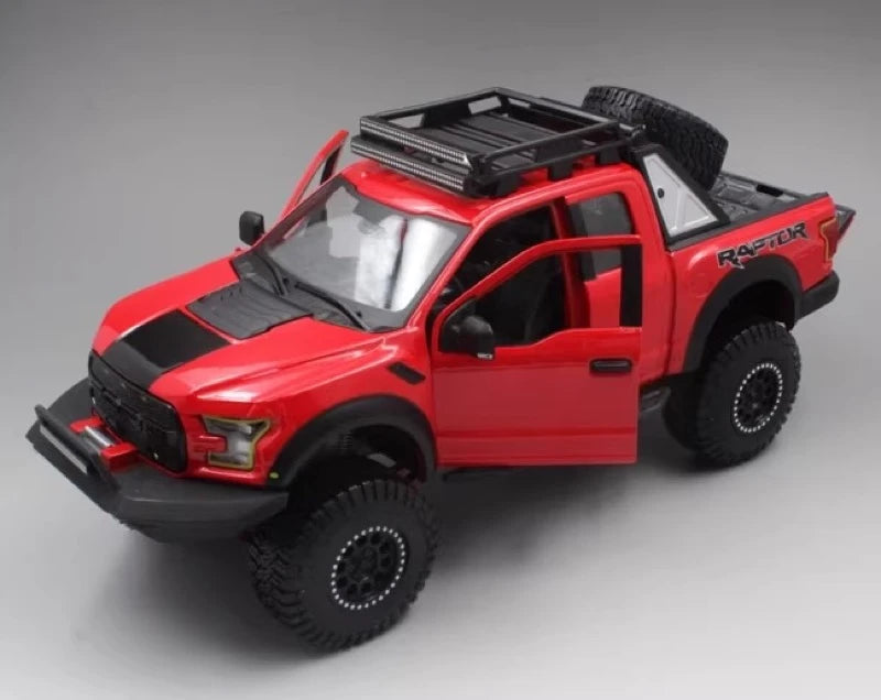 [Maisto] 1:24 Ford 2020 F-150 Raptor Off-Road レッド モデルカー Die-Cast