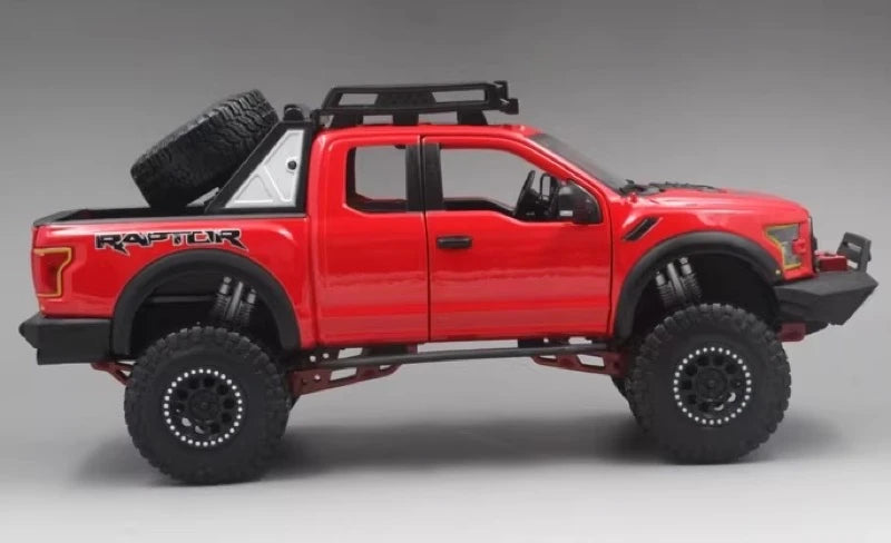 [Maisto] 1:24 Ford 2020 F-150 Raptor Off-Road Red Model Car Die-Cast