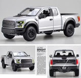 [Maisto] 1:24 Ford 2020 F-150 Raptor Silver Model Car Die-Cast
