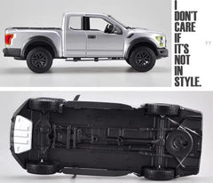 [Maisto] 1:24 Ford 2020 F-150 Raptor argento modellino di auto Die-Cast