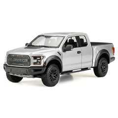 [Maisto] 1:24 Ford 2020 F-150 Raptor argento modellino di auto Die-Cast