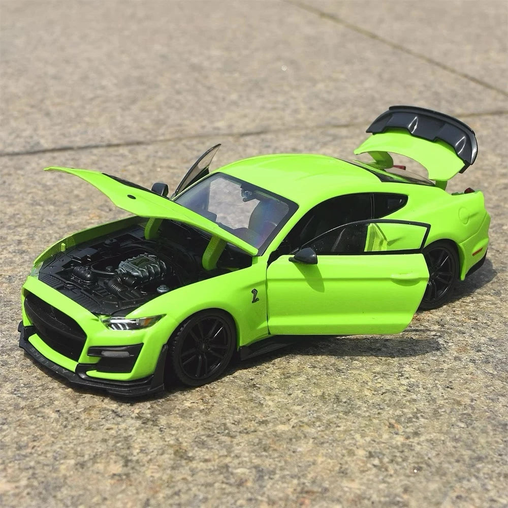[Maisto] 1:24 Ford 2020 Shelby GT500 Green Model Car Die-Cast