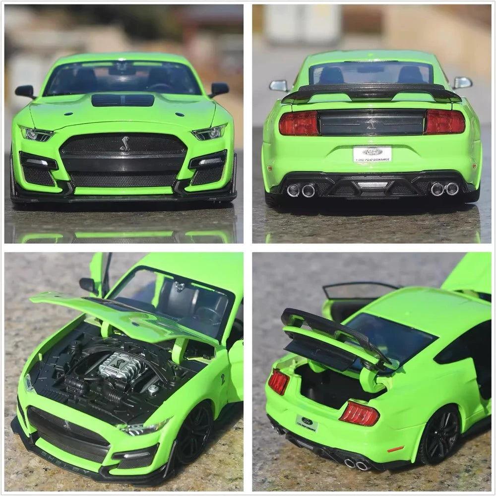 [Maisto] 1:24 Ford 2020 Shelby GT500 Green Model Car Die-Cast