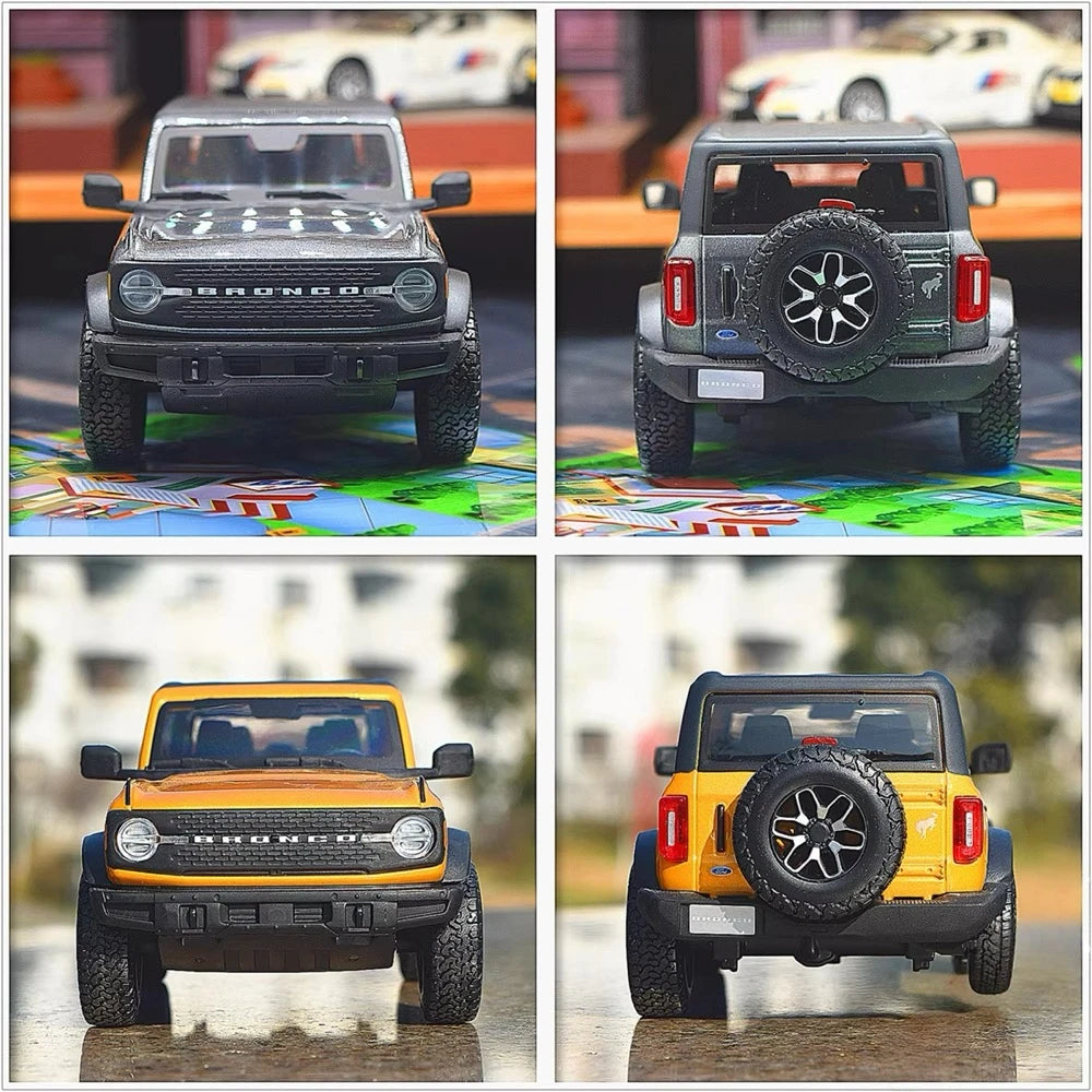[Maisto] 1:24 Ford 2021 Bronco Gray Model Car Die-Cast