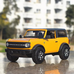 [Maisto] 1:24 Ford 2021 Bronco Orange Model Car Die-Cast