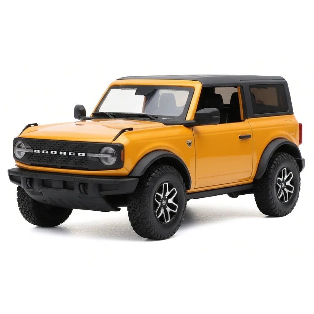 [Maisto] 1:24 Ford 2021 Bronco Orange Model Car Die-Cast
