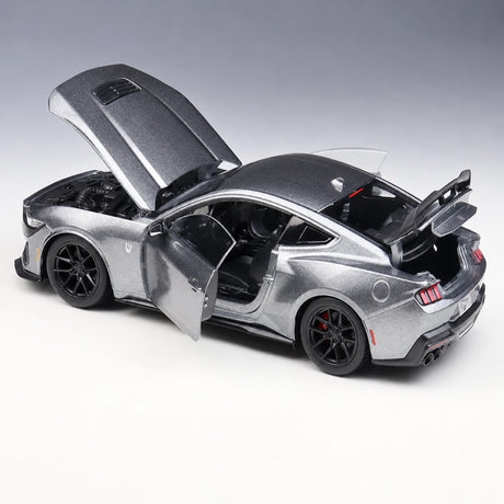 [Maisto] 1:24 Ford 2024 Mustang Dark Horse Gray Model Car Die-Cast