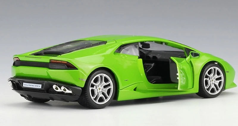 [Maisto] 1:24 Lamborghini 2016 Huracan LP610-4 グリーン モデルカー Die-Cast