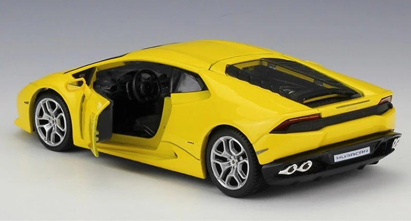 [Maisto] 1:24 Lamborghini 2016 Huracan LP610-4 Yellow Model Car Die-Cast