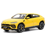 Maisto Lamborghini 2017 Urus żółty 1:24 – model samochodu z metalu odlewanego do ekspozycji