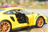 [Maisto] 1:24 Porsche 2018 911 GT2 RS Yellow Model Car Die-Cast