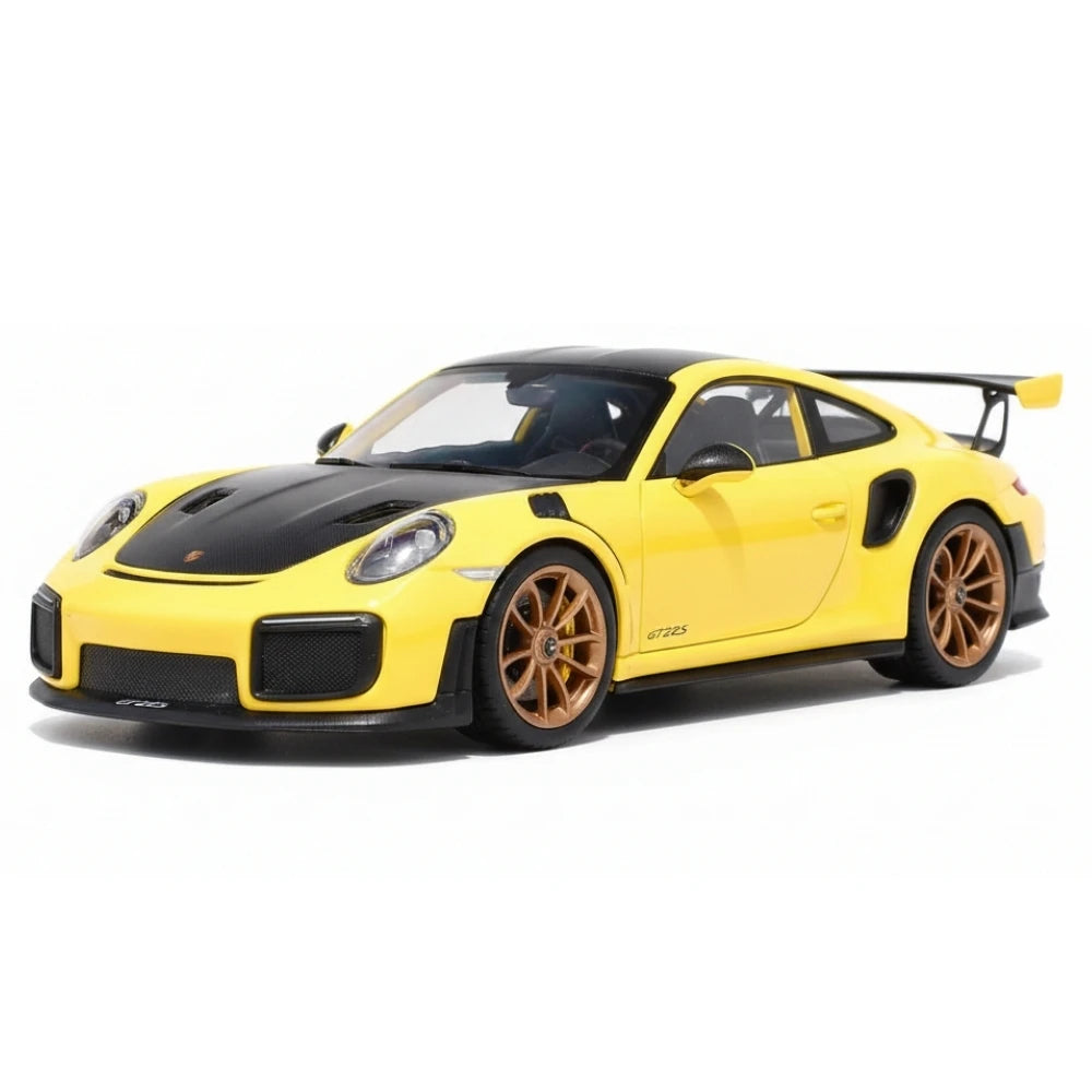 [Maisto] 1:24 Porsche 2018 911 GT2 RS Yellow Model Car Die-Cast