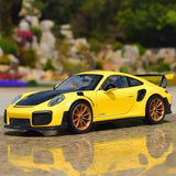 [Maisto] 1:24 Porsche 2018 911 GT2 RS Yellow Model Car Die-Cast