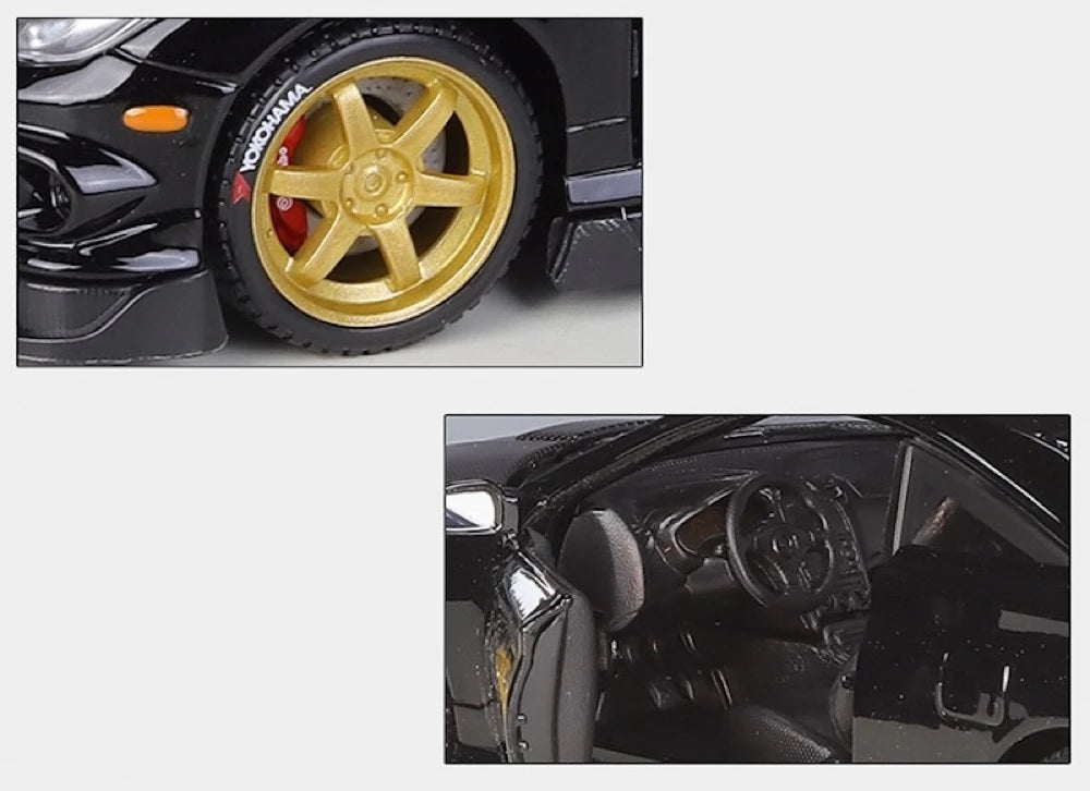[Maisto] 1:24 Toyota 2004 Celica GTS Modification Black Model Car Die-Cast