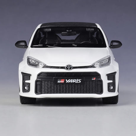Maisto Toyota 2024 GR Yaris White 1:24 – model wyświetlacza odlewany z odlewu