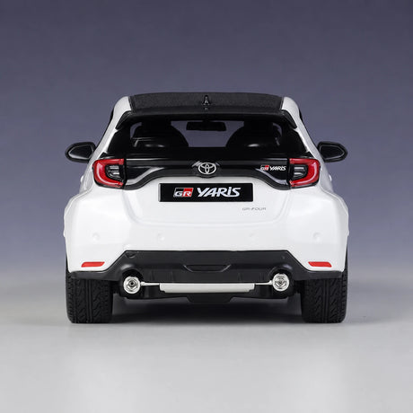 Maisto Toyota 2024 GR Yaris White 1:24 – model wyświetlacza odlewany z odlewu