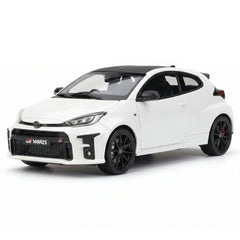 [Maisto] 1:24 Toyota 2024 GR Yaris bianco modellino di auto Die-Cast