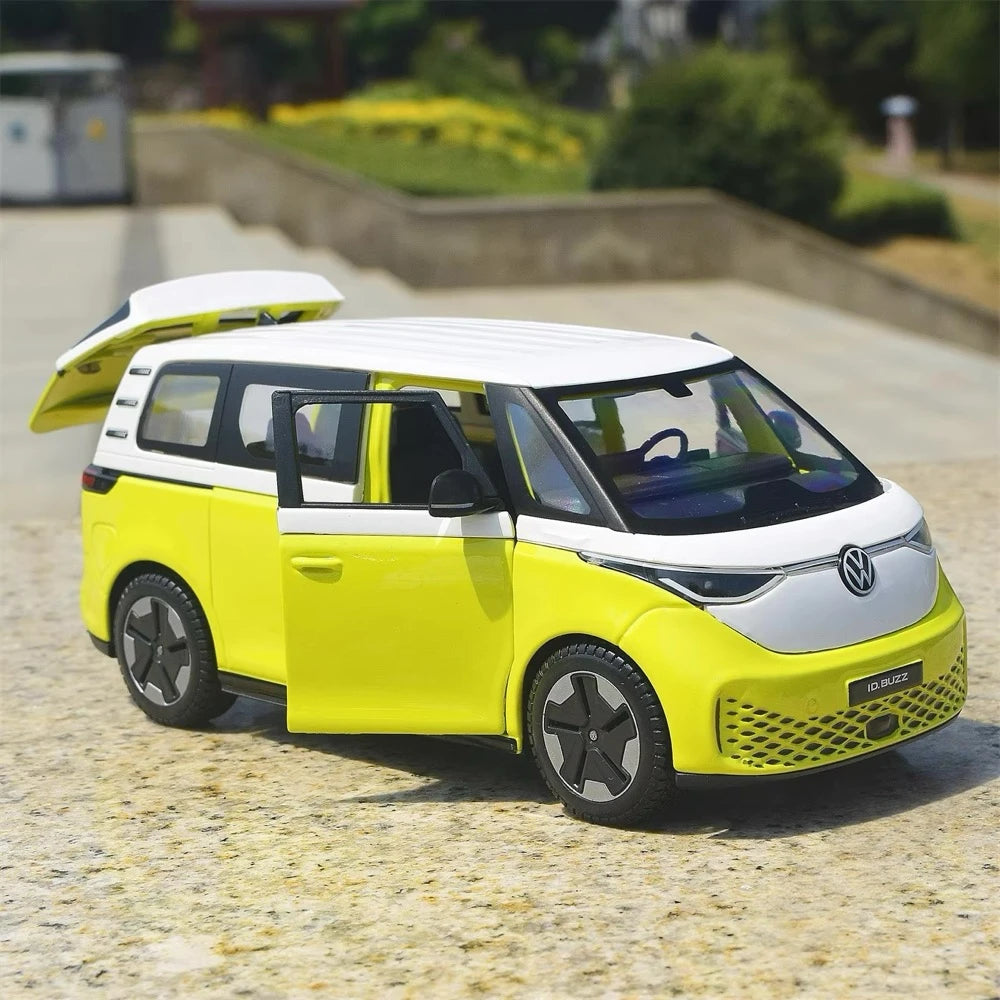 [Maisto] 1:24 Volkswagen 2022 ID. Buzz jaune voiture miniature Die-Cast