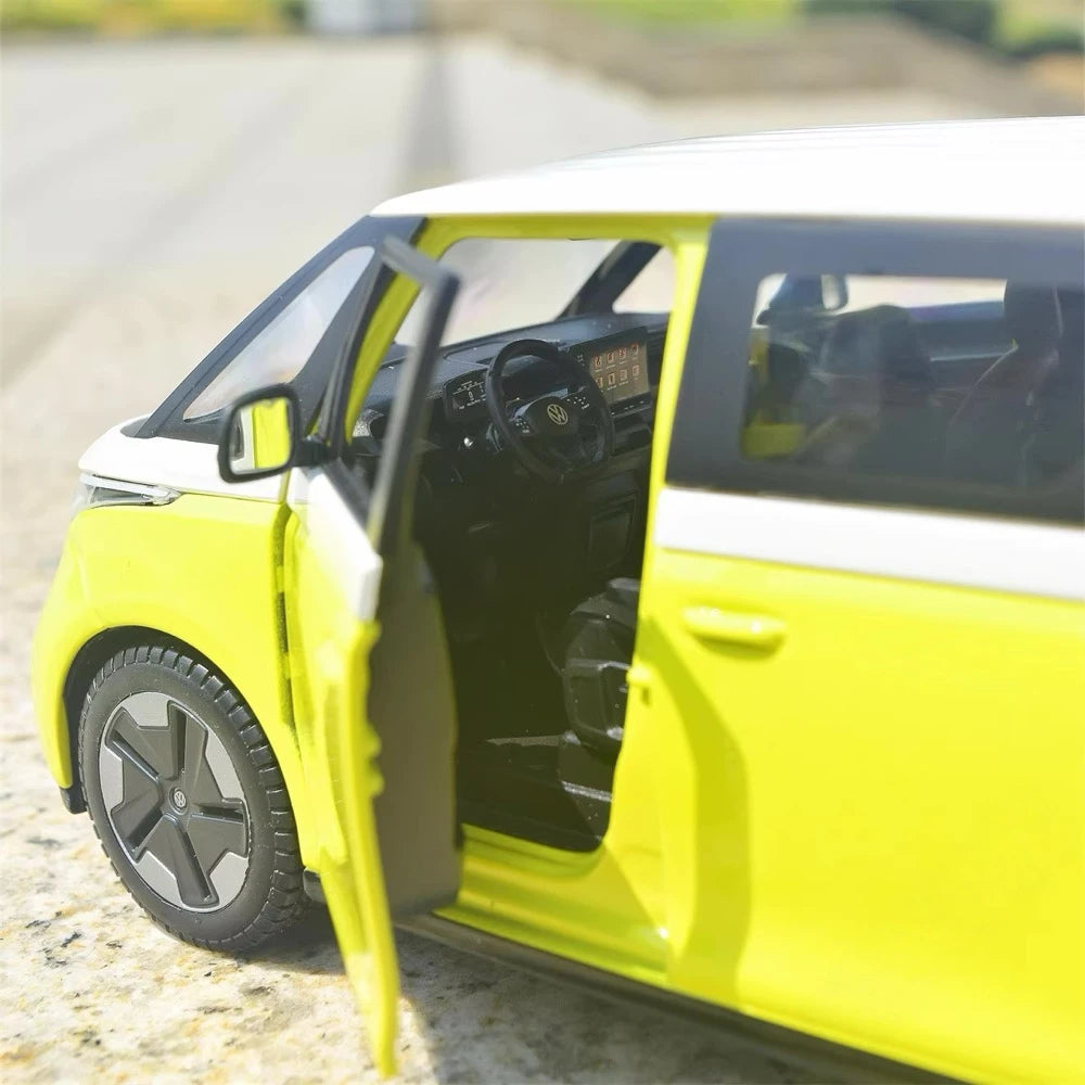 [Maisto] 1:24 Volkswagen 2022 ID. Buzz jaune voiture miniature Die-Cast