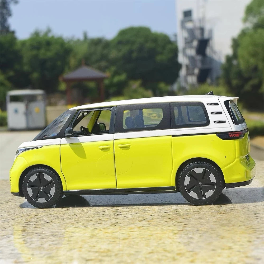 [Maisto] 1:24 Volkswagen 2022 ID. Buzz jaune voiture miniature Die-Cast