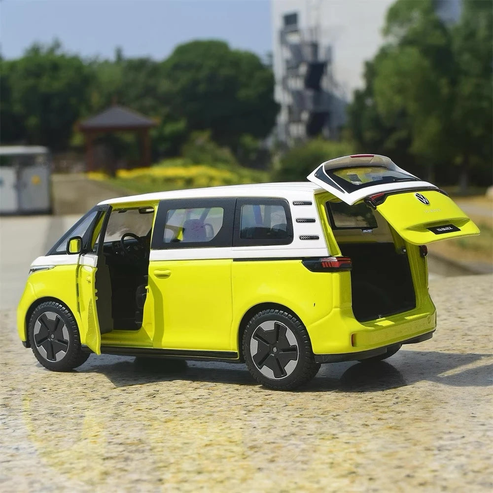 [Maisto] 1:24 Volkswagen 2022 ID. Buzz jaune voiture miniature Die-Cast