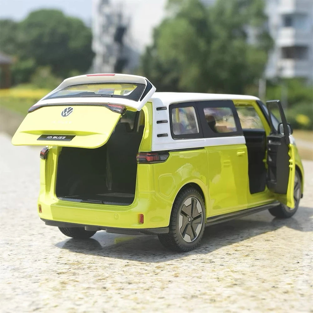[Maisto] 1:24 Volkswagen 2022 ID. Buzz jaune voiture miniature Die-Cast