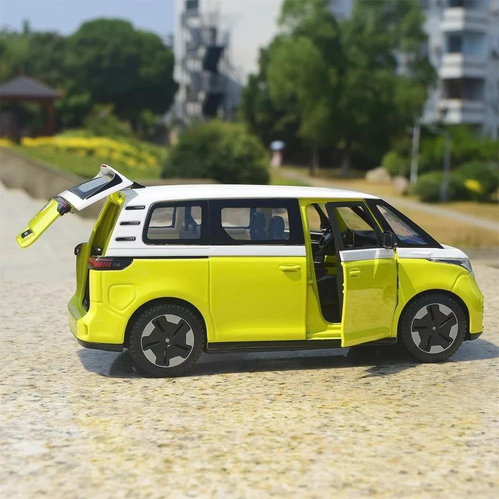 [Maisto] 1:24 Volkswagen 2022 ID. Buzz jaune voiture miniature Die-Cast