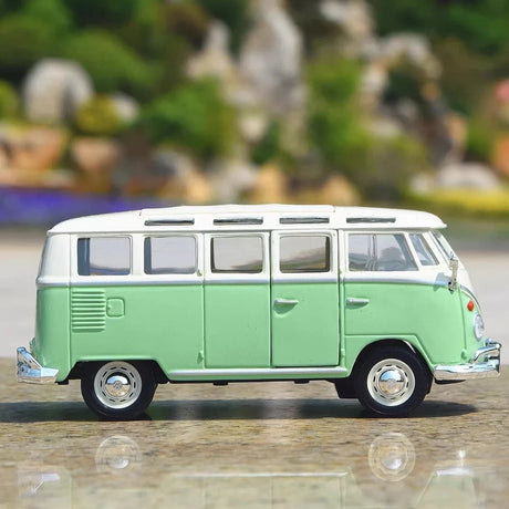 [Maisto] 1:24 Volkswagen 1962 T1 Microbus groen modelauto Die-Cast