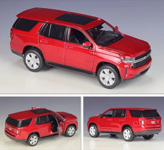 [Maisto] 1:24 Chevrolet 2021 Tahoe rosso modellino di auto Die-Cast