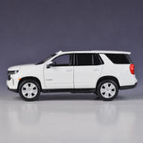 [Maisto] 1:24 Chevrolet 2021 Tahoe White Model Car Die-Cast