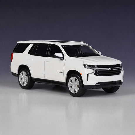 [Maisto] 1:24 Chevrolet 2021 Tahoe White Model Car Die-Cast