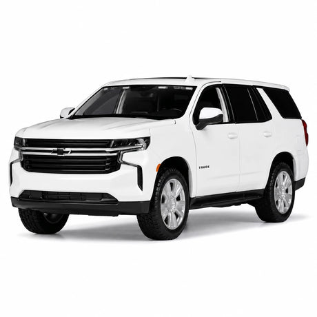 [Maisto] 1:24 Chevrolet 2021 Tahoe White Model Car Die-Cast
