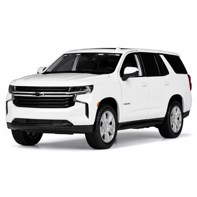[Maisto] 1:24 Chevrolet 2021 Tahoe White Model Car Die-Cast