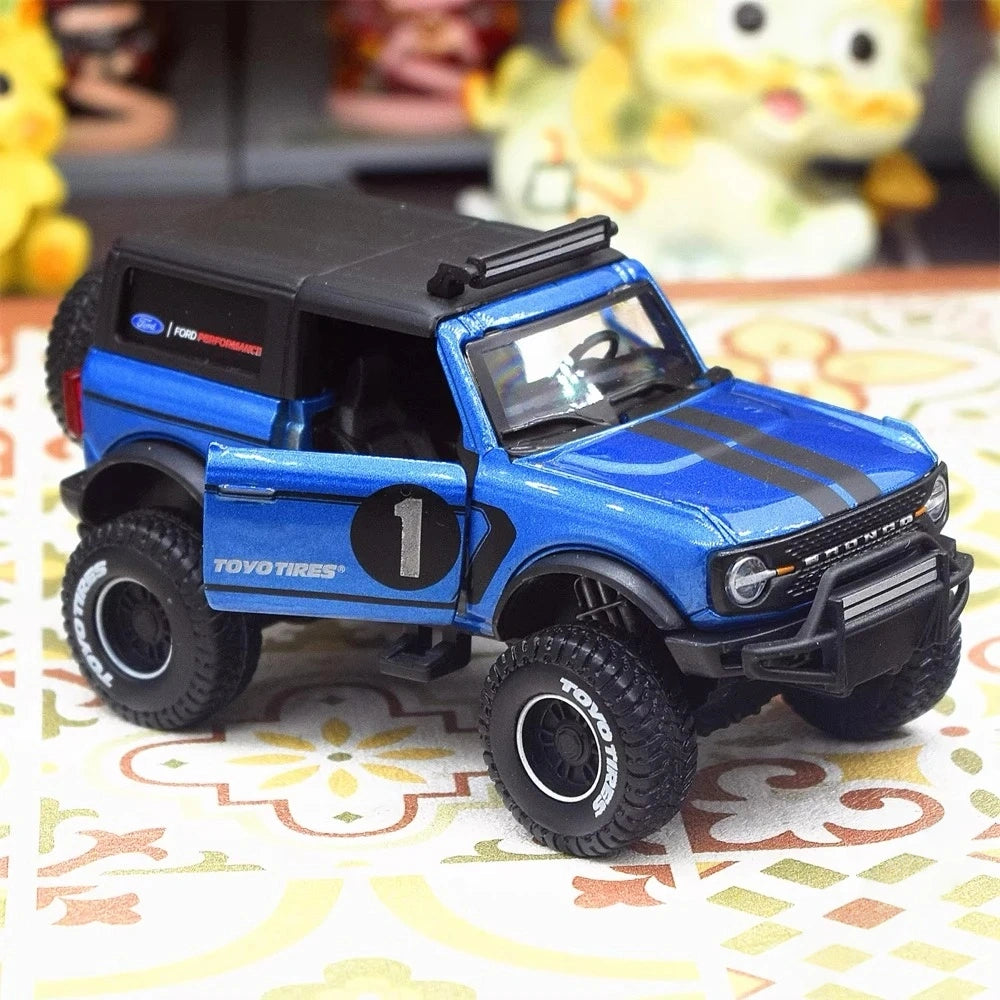 [Maisto] 1:40 Ford 2021 Bronco Modified Blue Model Car Die-Cast