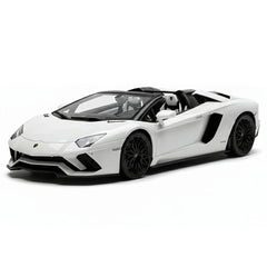[Make Up] 1:18 Lamborghini 2015 Aventador LP750-4 SV Roadster White Model Car Resin