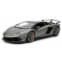 [Make Up] 1:18 Lamborghini 2019 Aventador SVJ Roadster Gray Model Car Resin