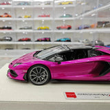[Make Up] 1:18 Lamborghini 2019 Aventador SVJ Roadster paars modelauto Hars