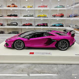 [Make Up] 1:18 Lamborghini 2019 Aventador SVJ Roadster paars modelauto Hars