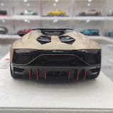 [Make Up] 1:18 Lamborghini 2021 Aventador LP780-4 Ultimae Roadster Gold Model Car Resin
