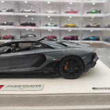 [Make Up] 1:18 Lamborghini 2021 Aventador LP780-4 Ultimae Roadster Gray Model Car Resin