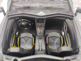 [Make Up] 1:18 Lamborghini 2021 Aventador LP780-4 Ultimae Roadster Gray Model Car Resin