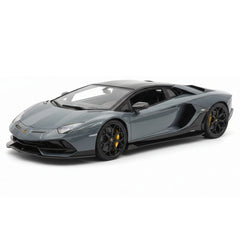 [Make Up] 1:18 Lamborghini 2021 Aventador LP780-4 Ultimae Roadster Gray Model Car Resin
