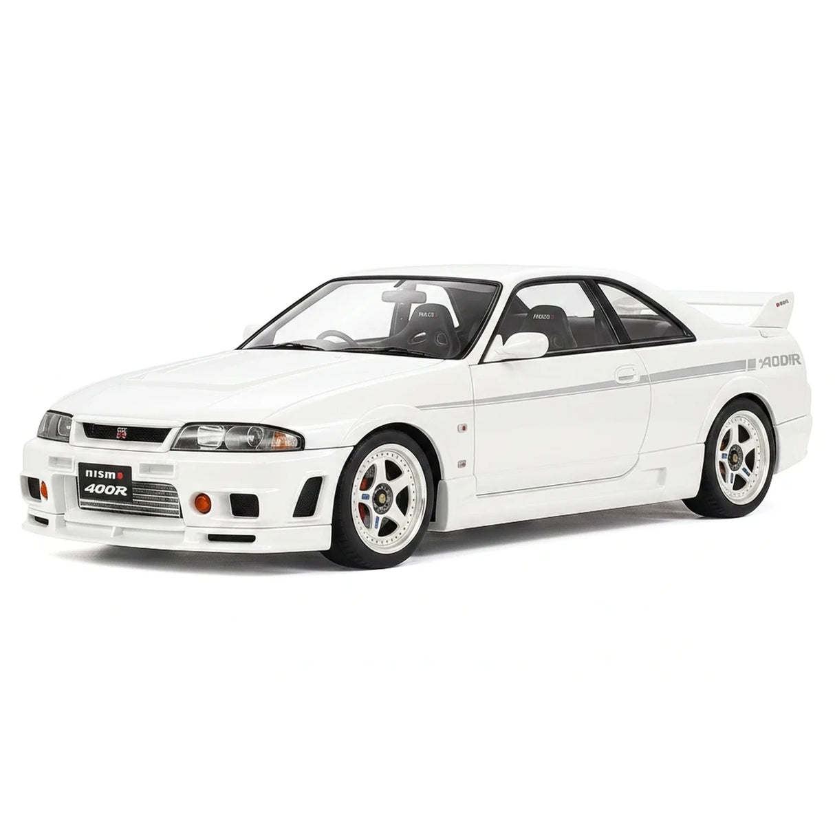 Make-up Nissan 1996 NISMO 400R White 1:18 – Sammelobjekt-Resin-Modellharz