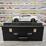 [Make Up] 1:18 Nissan 2007 GT-R R35 Mine's White Model Car Resin