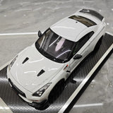 [Make Up] 1:18 Nissan 2007 GT-R R35 Mine's White Model Car Resin